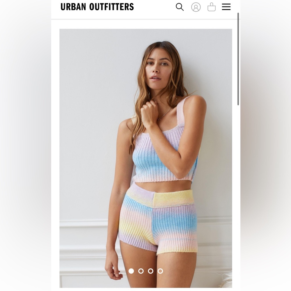 Urban Outfitters OFU Sherbet Sweater Lounge Set